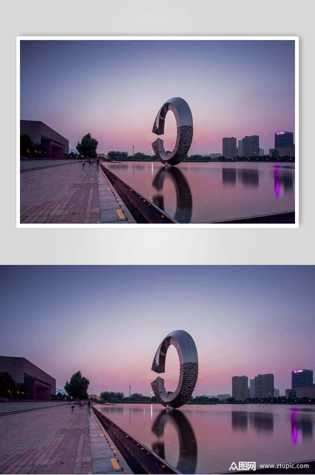 美丽天津城市风光摄影宣传图片