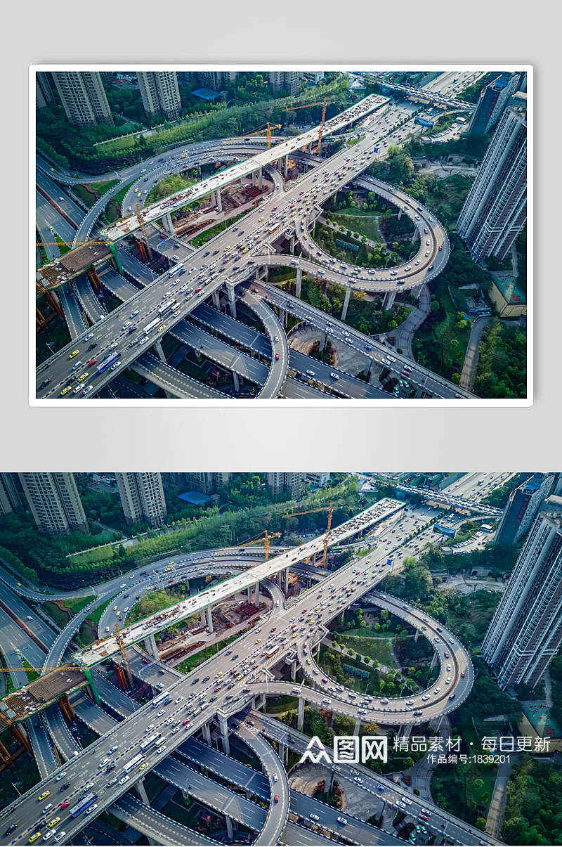 重庆城市立交桥图片素材