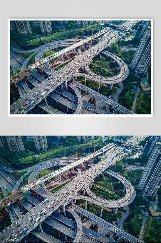 重庆城市立交桥图片