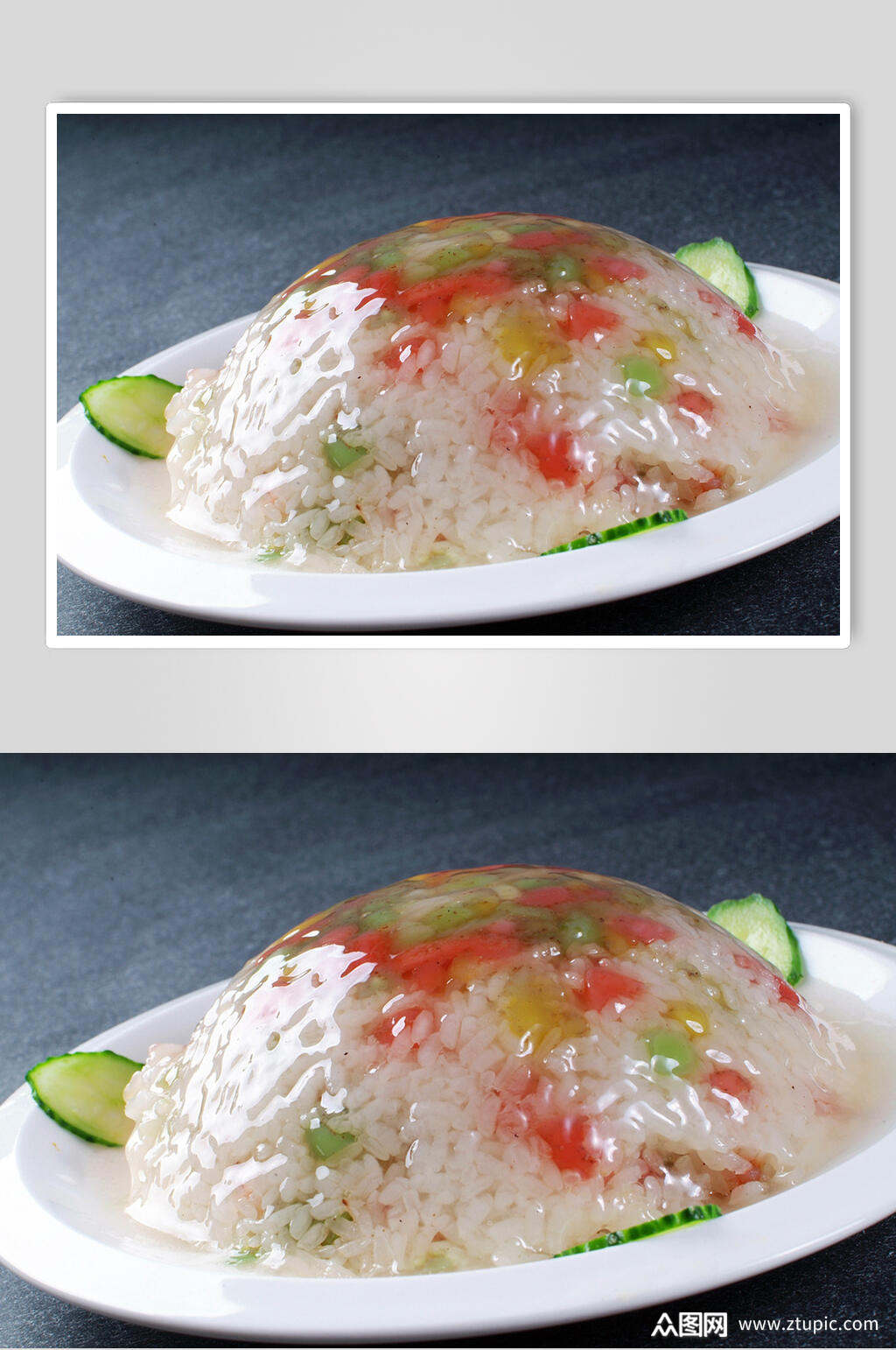 水晶八宝饭高清图片