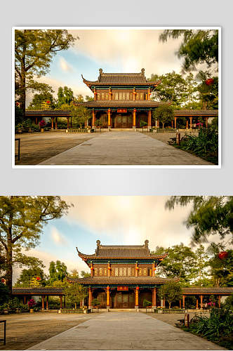 广东惠州西湖书院高清图片