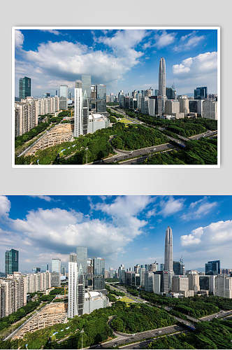 深圳中心区风景图片