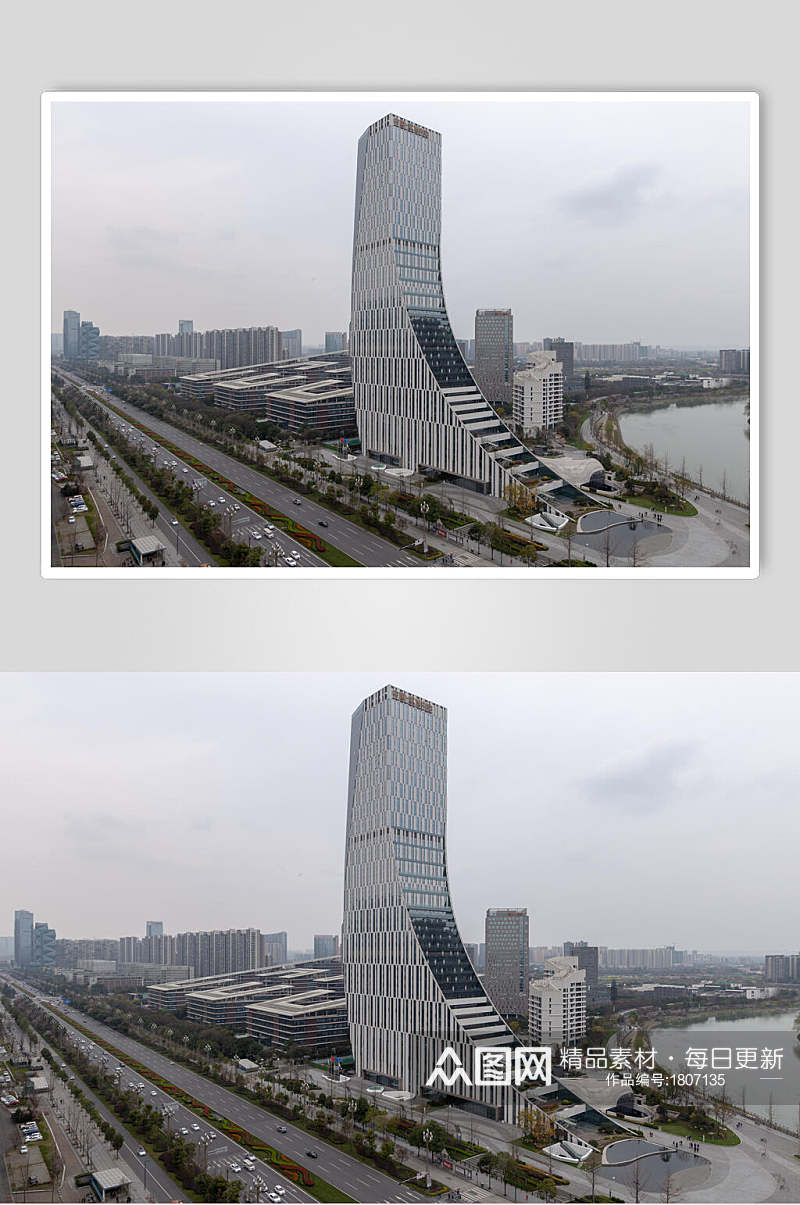 成都市欧洲中心建筑高清图片素材
