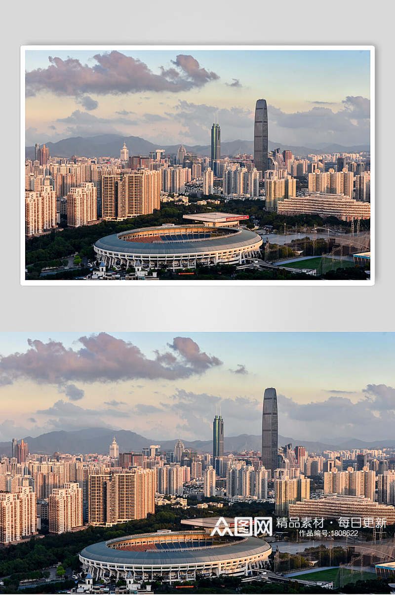 深圳城市建筑风光高清图片素材