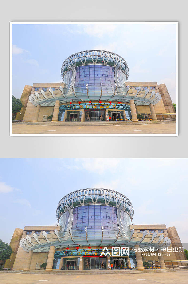 广西民族博物馆高清图片素材