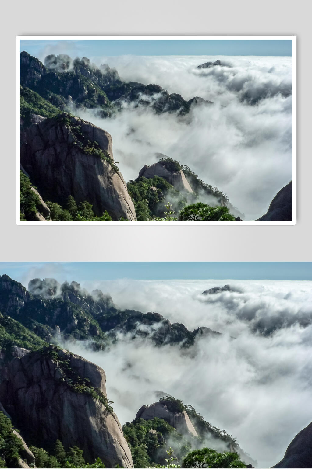 仙境云山云海图片素材