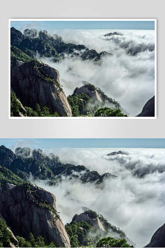 仙境云山云海图片