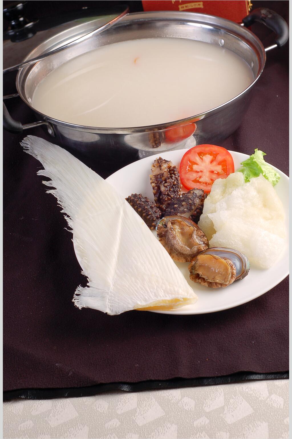 新鲜锅底美食高清图片素材