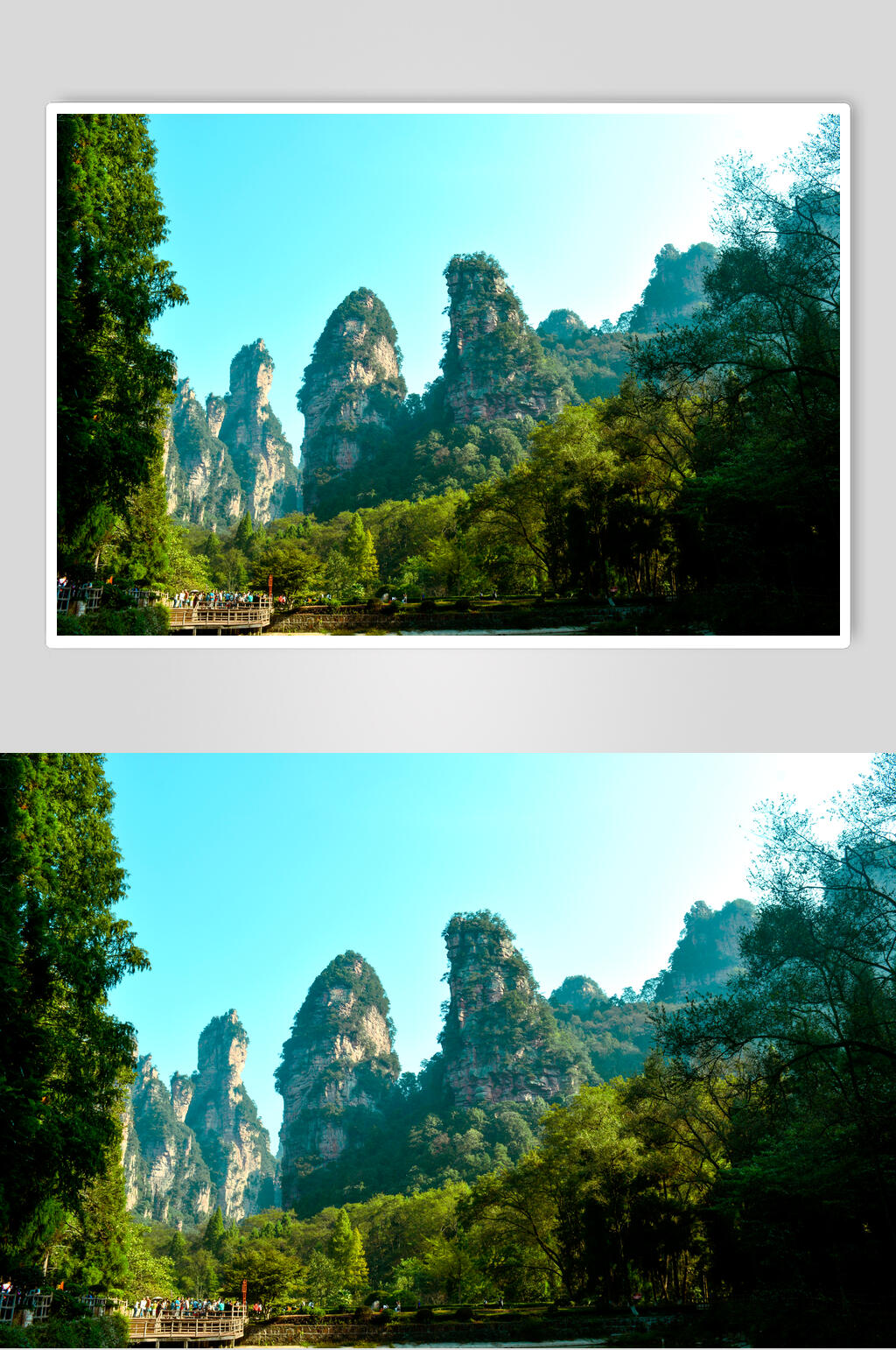 张家界旅游图片素材