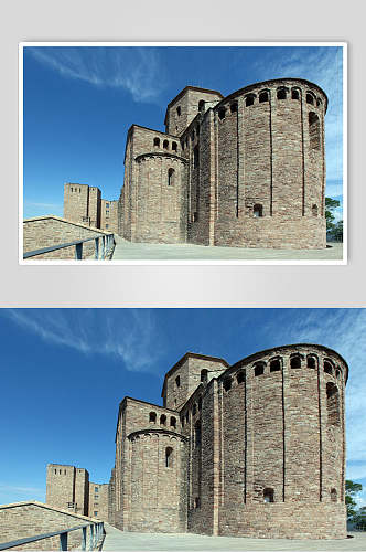 神秘欧洲城堡古堡摄影元素图片