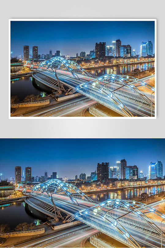 著名景点天津城市风光摄影素材图片
