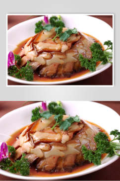 热菜干豇豆蒸腊肉高清图片