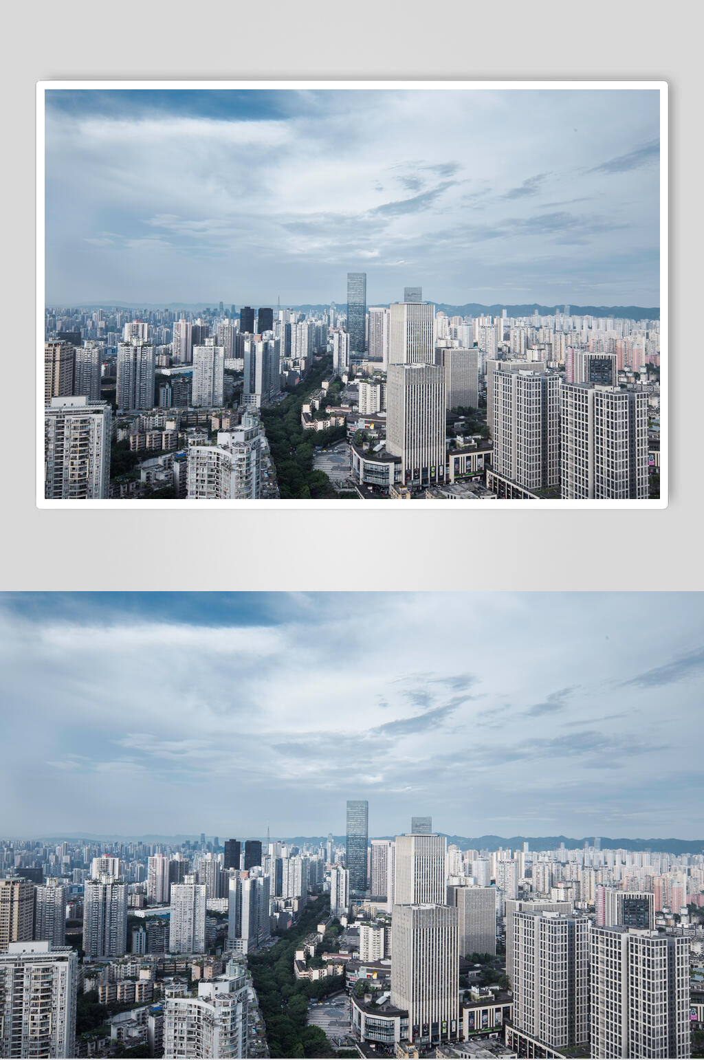 重庆城市俯拍图片素材