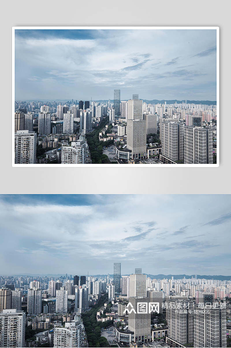 重庆城市俯拍图片素材