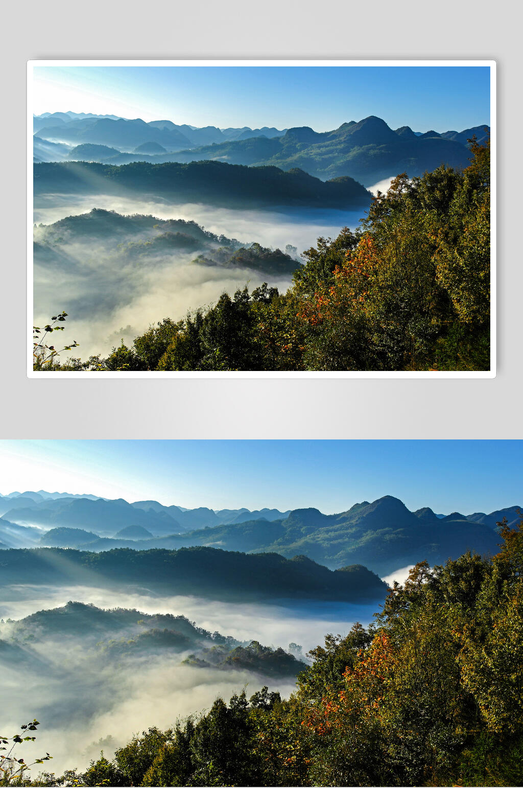 云山云海宣传摄影素材图片素材