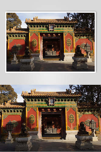 北京风光建筑寺庙高清图片