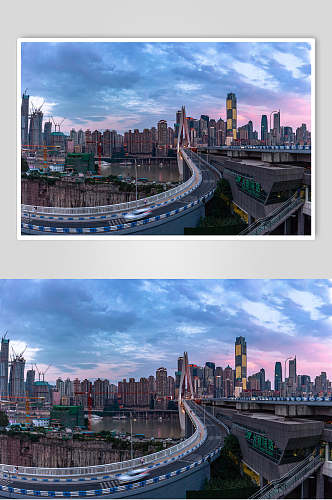 重庆城市高架桥图片