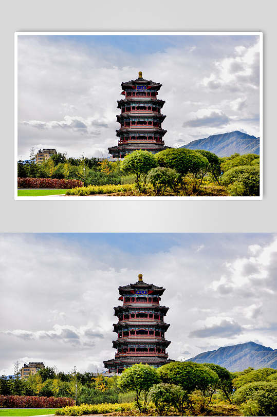 北京风光公园风景宜人古代建筑图片