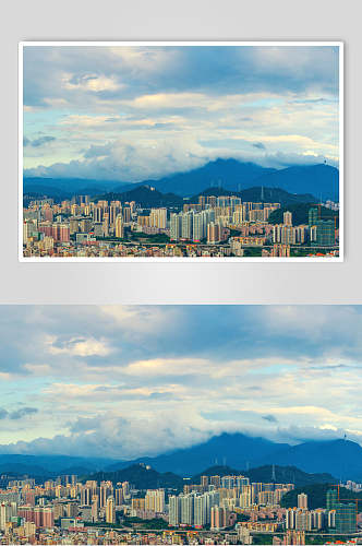 深圳城市建筑风光全景图片