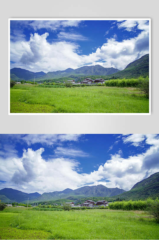 大理丽江风景洱海拉市海花海高清图片