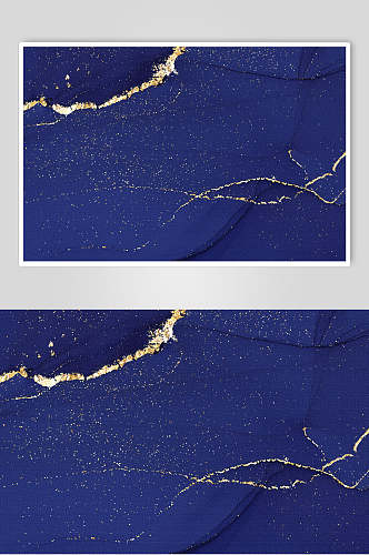 高端蓝色中国风鎏金纹理质感贴图图片