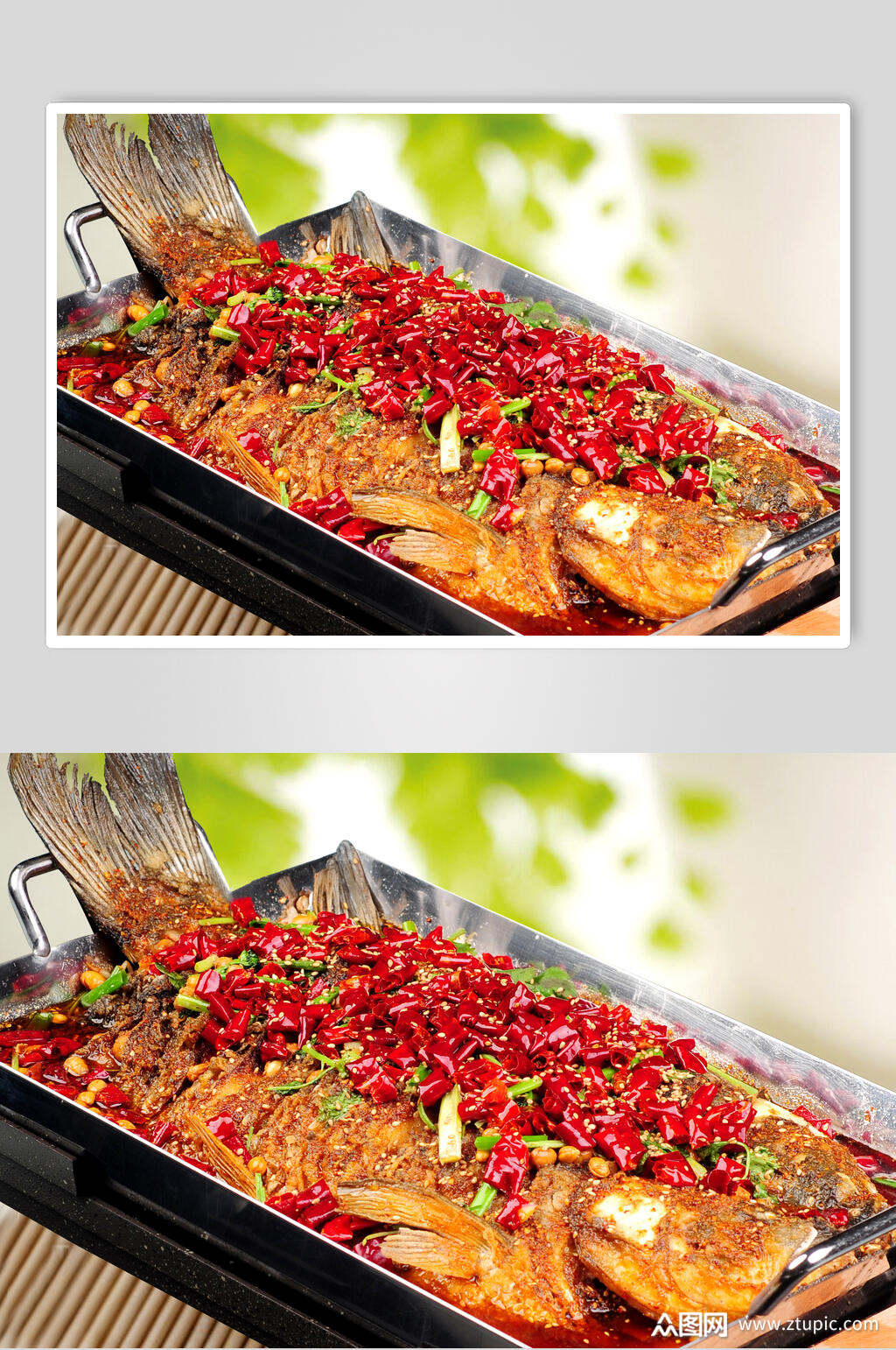 烤鱼主题摄影素材图片
