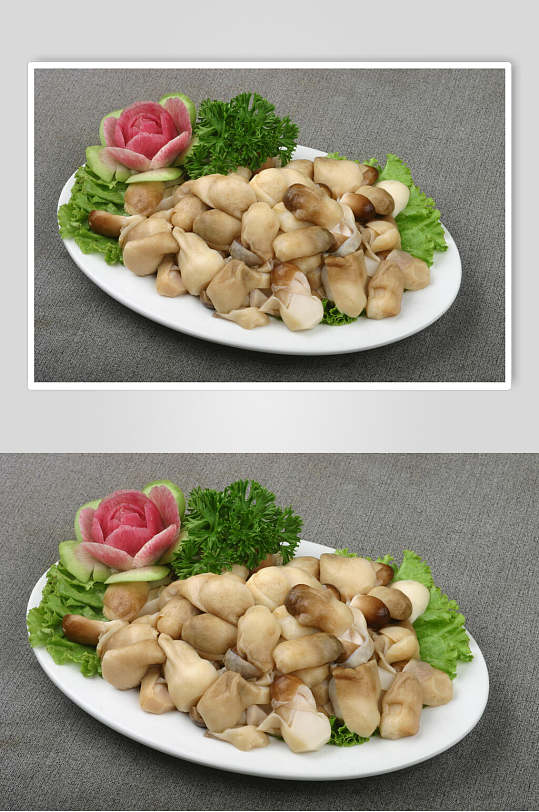 火锅配菜香菇图片