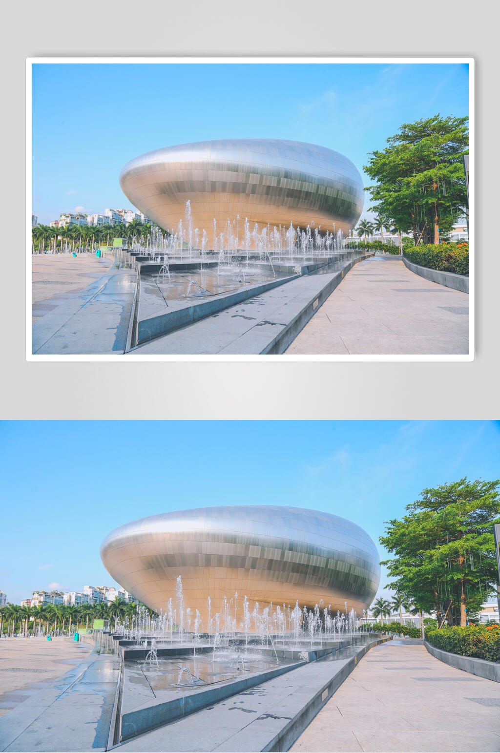 深圳欢乐海岸建筑高清图片素材