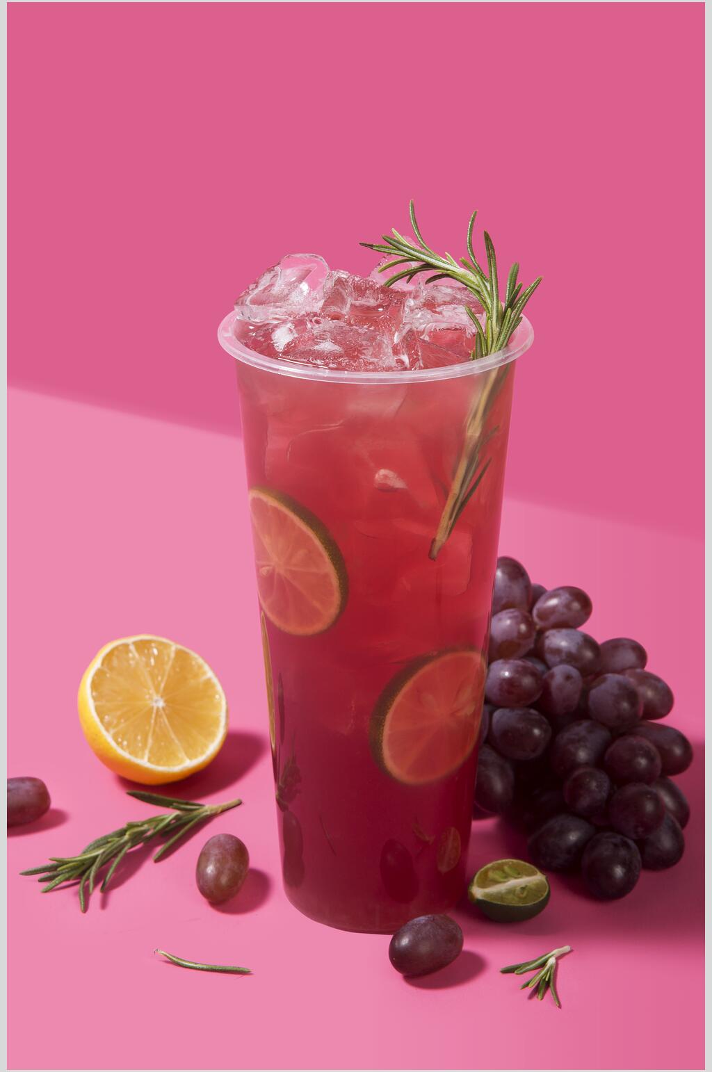 美食奶茶水果茶摄影图片