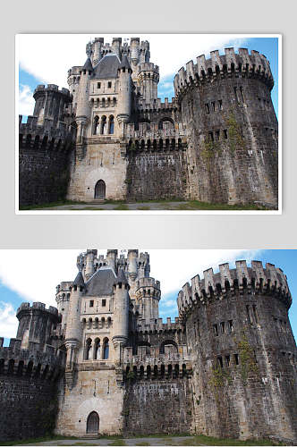 美丽欧洲城堡古堡摄影素材图片