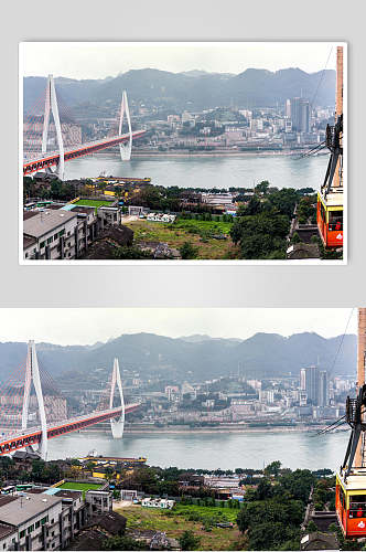 美景重庆城市背景图片