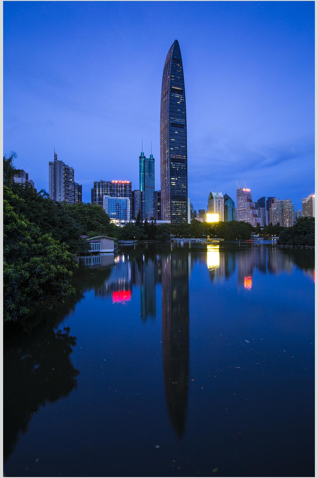 深圳京基大厦高清图片素材