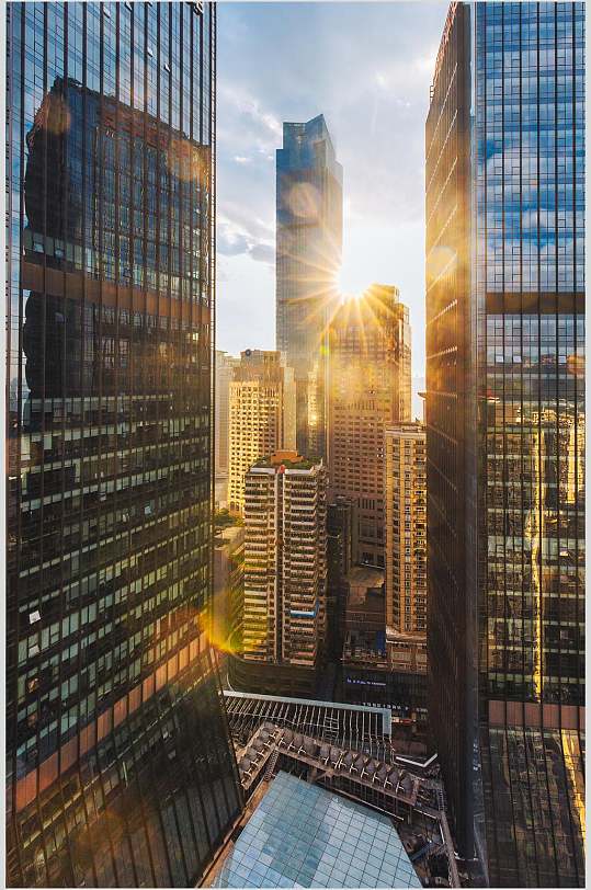 重庆城市建筑阳光图片