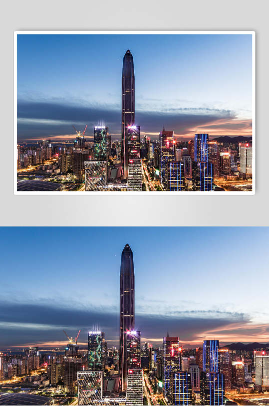 深圳CBD标志建筑图片