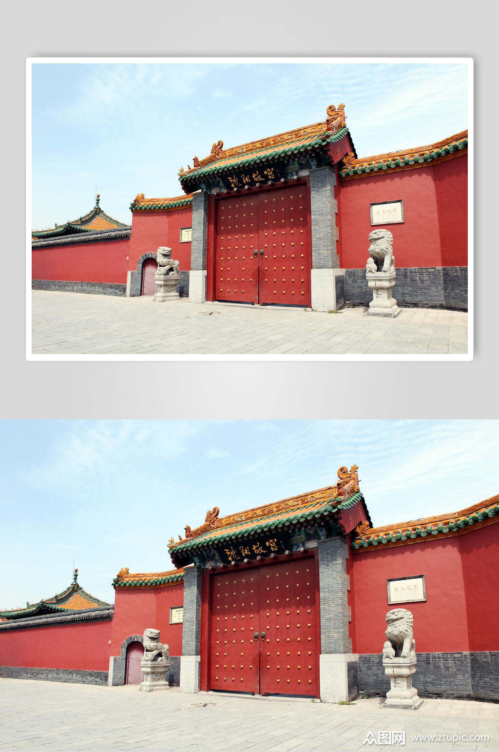 经典古建筑景观摄影背景素材图片