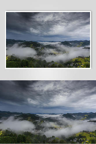 云山云海摄影背景元素图片