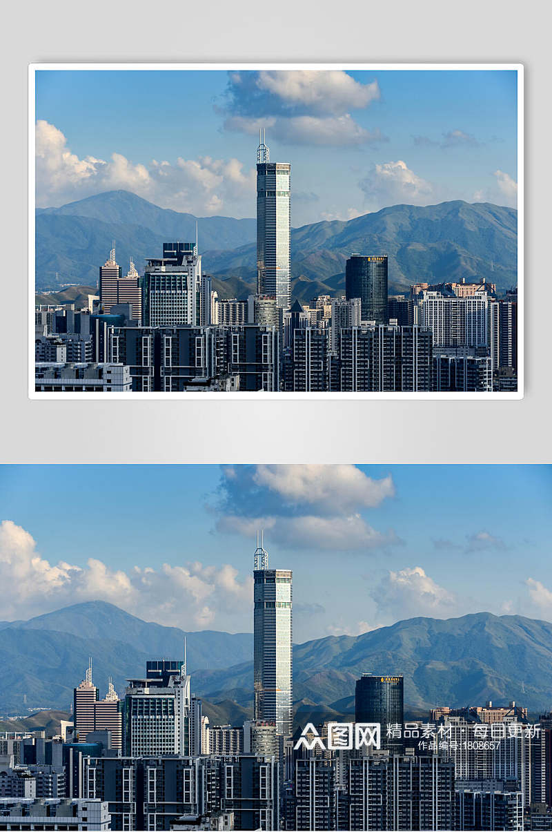 深圳赛格大厦城市建筑图片素材