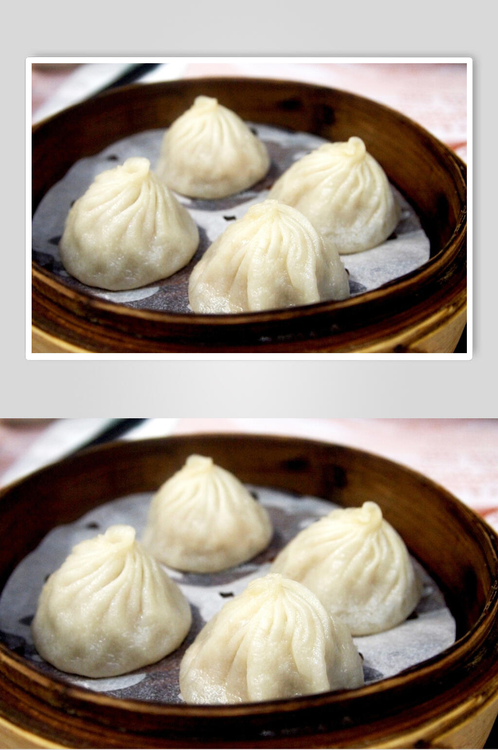 特色灌汤包包子小笼包图片素材