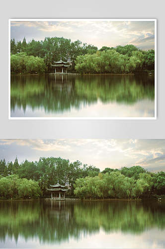 江南园林美景高清图片