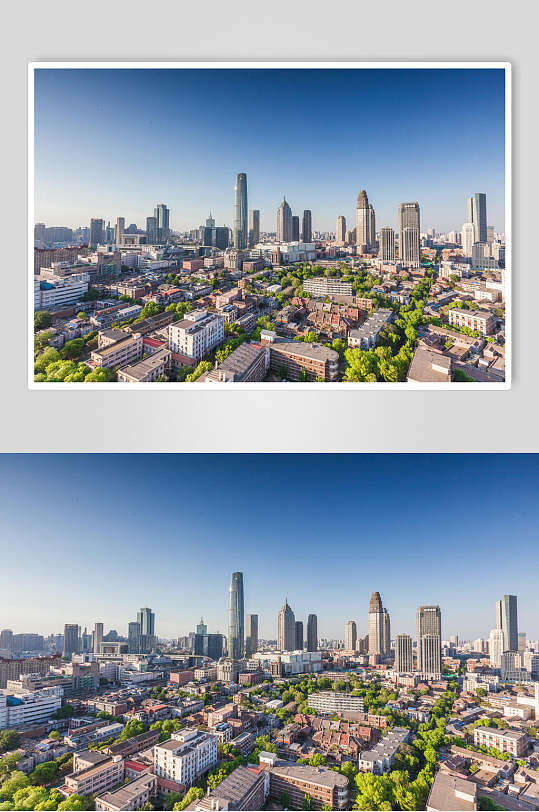 美丽天津城市风光摄影元素素材图片