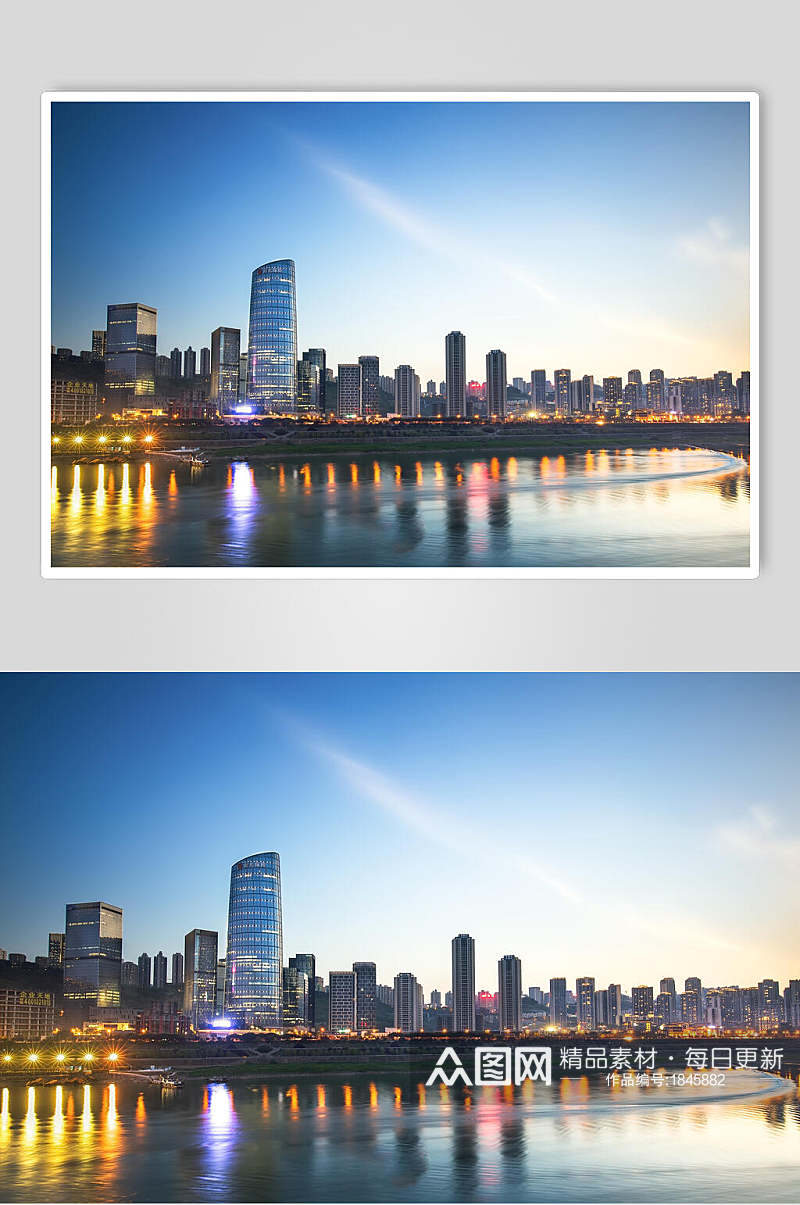 重庆城市摄影元素图片素材