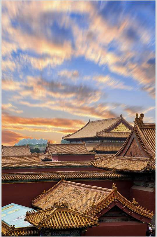 中国风古建筑景观摄影图片