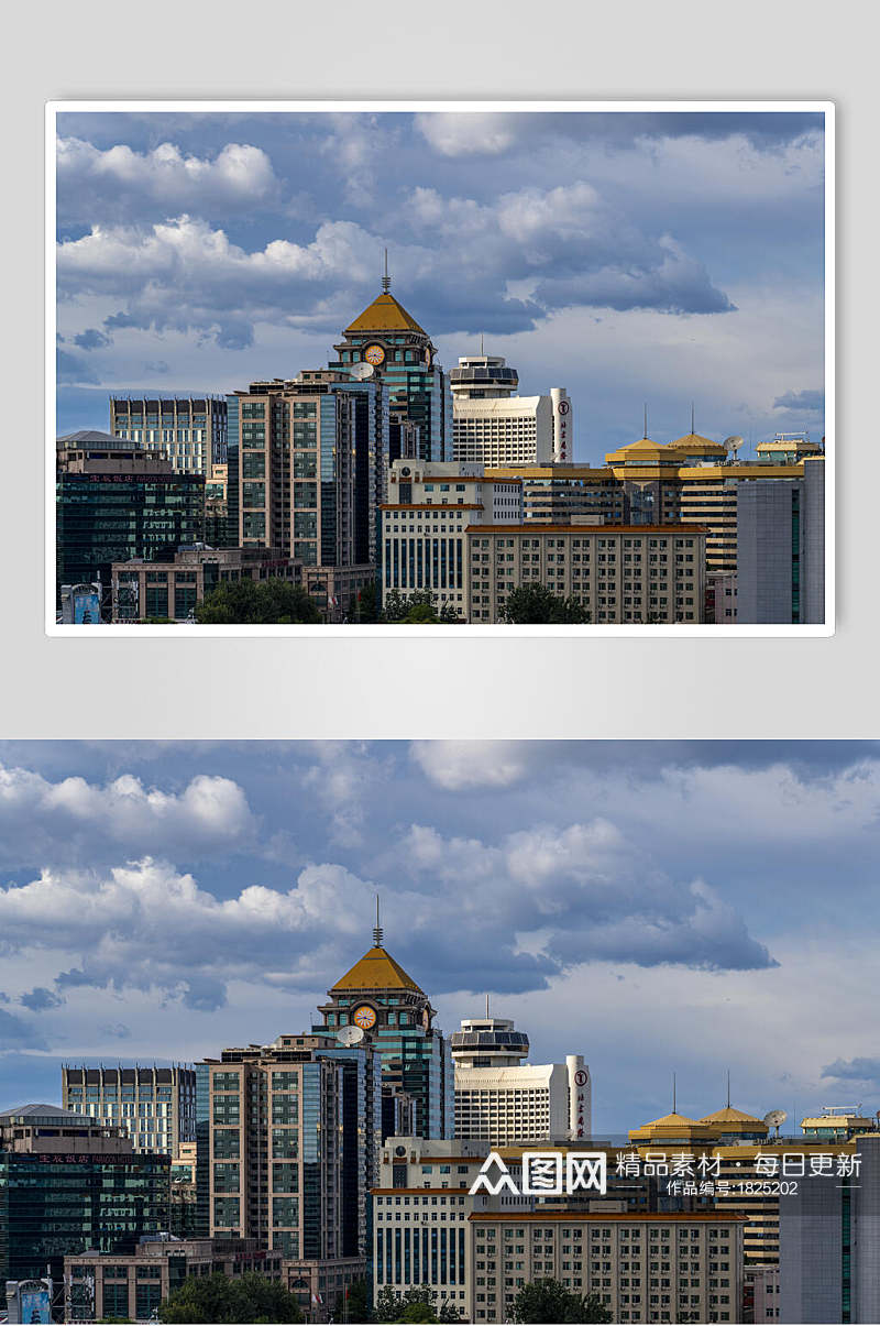 北京风光建筑城市繁华风景图片素材