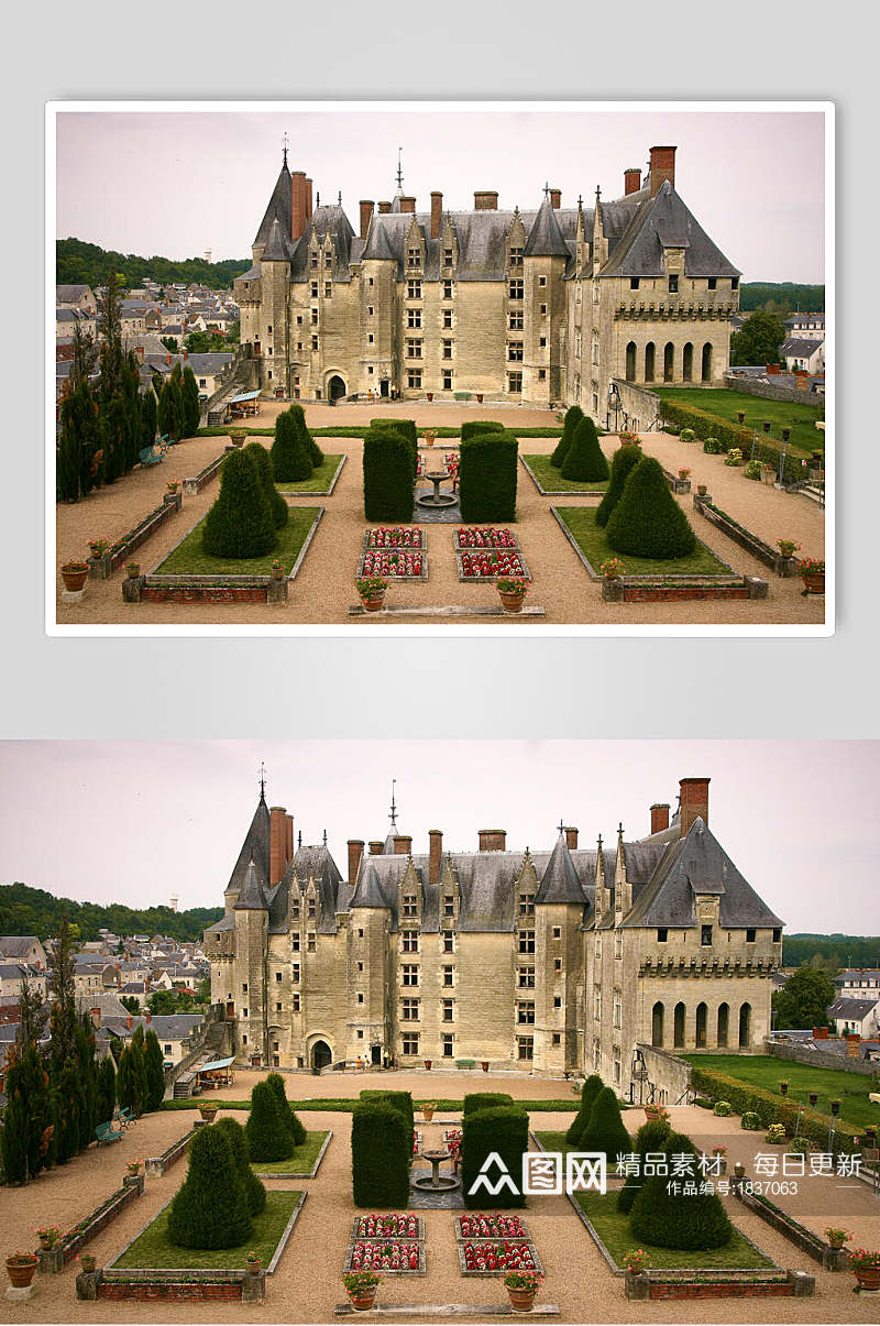 欧洲城堡古堡图片素材