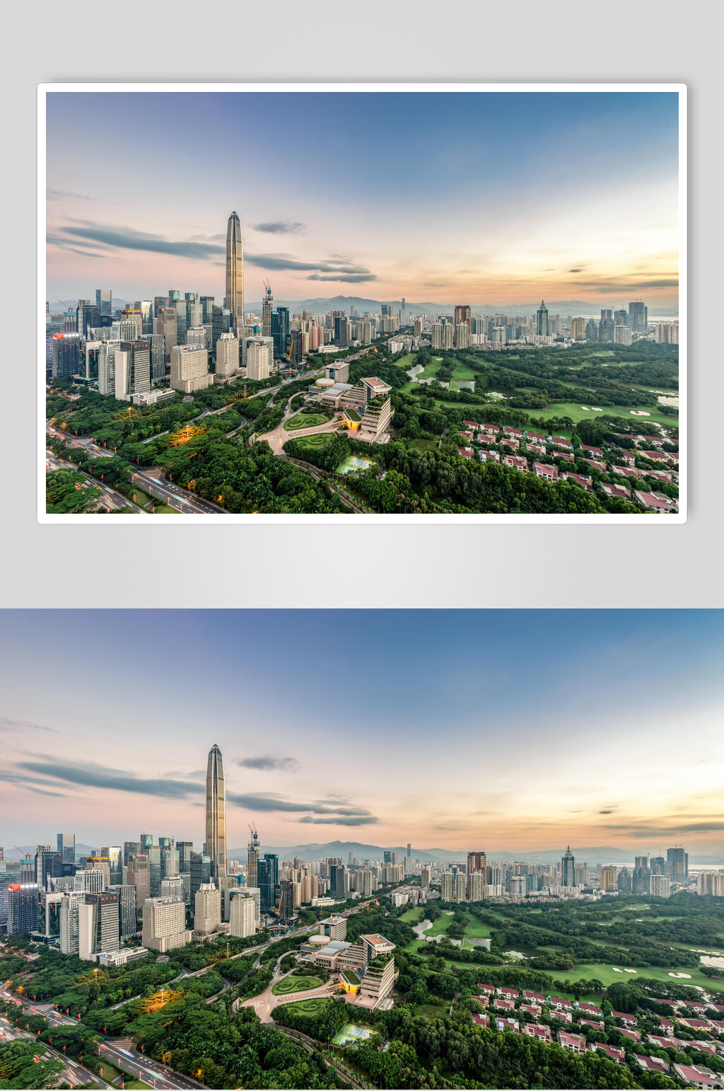 深圳地标城市建筑风光高清图片素材