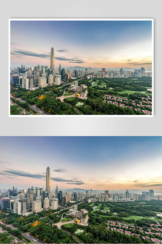 深圳地标城市建筑风光高清图片