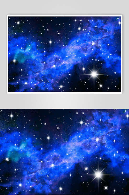 漫天星空繁星元素图片