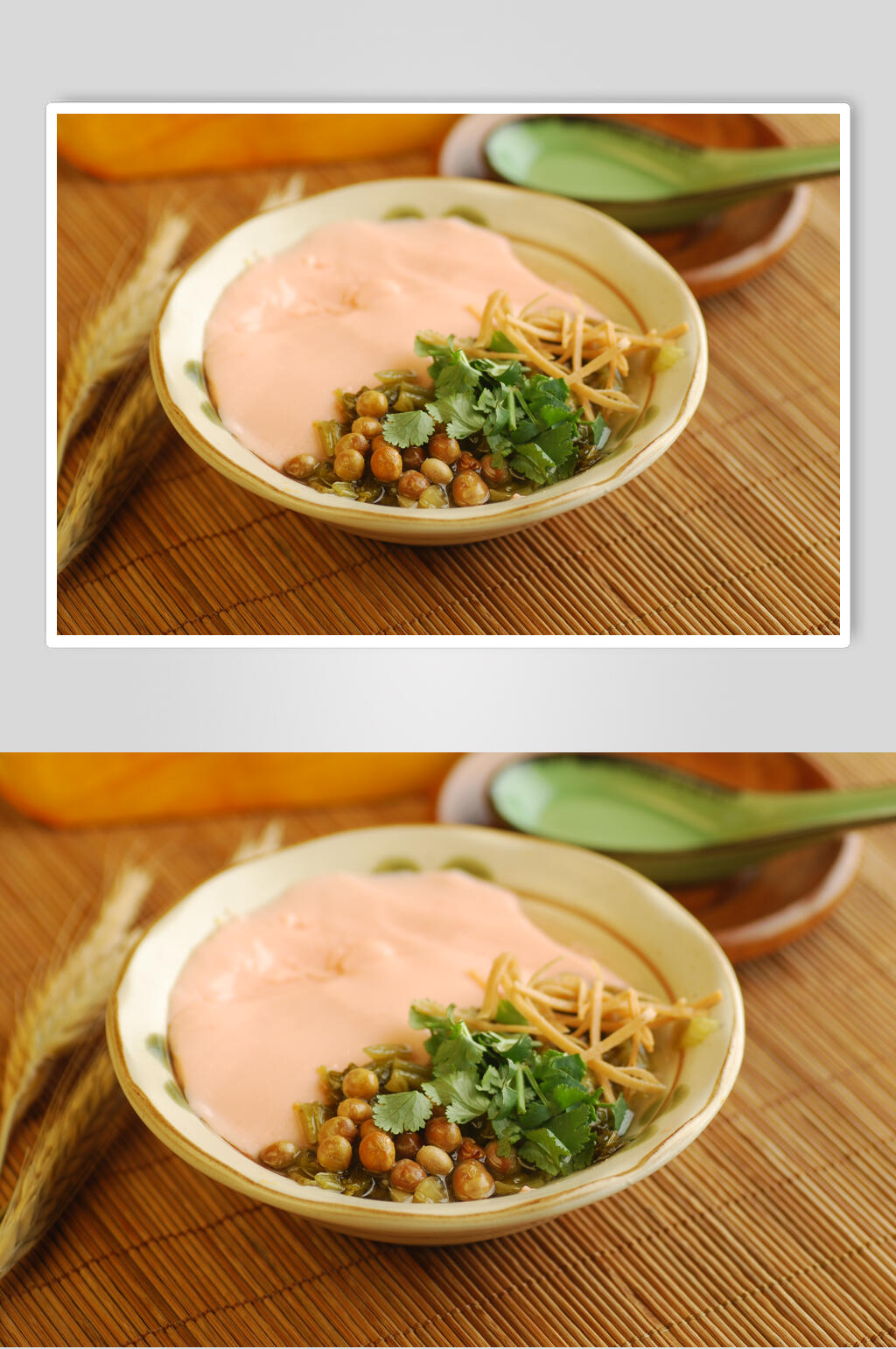 美味豆花甜品图片素材