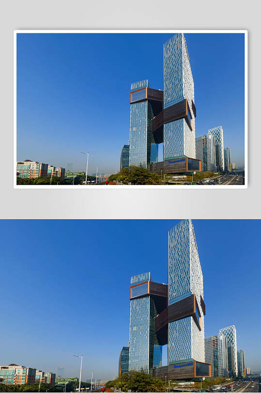 深圳腾讯滨海大厦高清图片