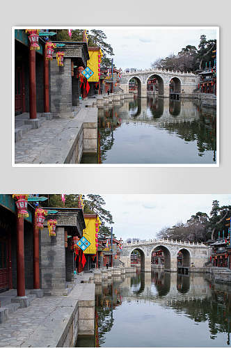 北京风光建筑摄影背景图片